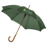 Parapluie 23" à ouure automatique, poignée et mât en bois