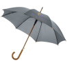 Parapluie 23" à ouure automatique, poignée et mât en bois