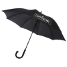 Parapluie Fontana de 23" à ouverture automatique avec aspect carbone et poignée courbe