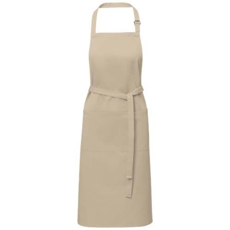 Tablier ajustable Andrea de 240 g/m² avec bretelle réglable au cou