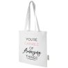 Sac shopping Madras en coton certifié GRS de 140 g/m2 de 7 L