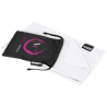 Serviette de sport rafraîchissante en PET recyclé Raquel avec pochette 80 x 30 cm