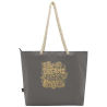 Sac shopping Panama recyclé GRS isotherme de plage avec poignées en cordelette 23L