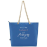 Sac shopping Panama recyclé GRS isotherme de plage avec poignées en cordelette 23L