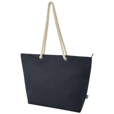 Sac shopping Panama recyclé GRS isotherme de plage avec poignées en cordelette 23L
