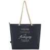 Sac shopping Panama recyclé GRS isotherme de plage avec poignées en cordelette 23L