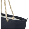 Sac shopping Panama recyclé GRS isotherme de plage avec poignées en cordelette 23L