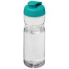 Bouteille de sport H2O Active® Base 650ml avec couvercle à clapet
