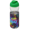 Bouteille de sport H2O Active® Base 650ml avec couvercle à clapet