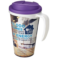 Mug isolant Brite-Americano® Grande 350ml avec couvercle anti fuite