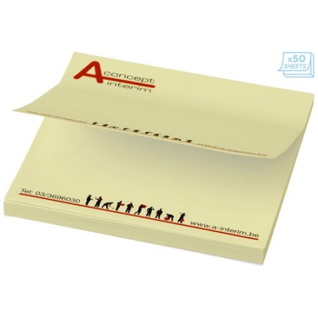 Mémo-autocollants Sticky-Mate® 75x75mm