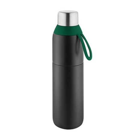 Bouteille & mug isothermes recyclés 2 en 1 MetMaxx