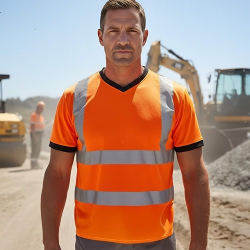 T-shirt de travail haute visibilité Homme CXS